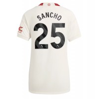 Dres Manchester United Jadon Sancho #25 Tretina pre Ženy 2023-24 Krátky Rukáv